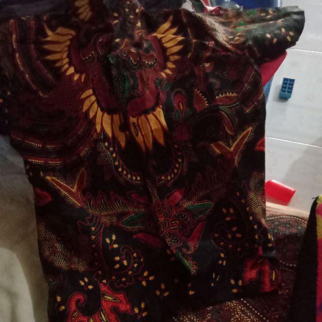 Batik Couple_maora Sania Ruffle Batik Couple Ori Ndoro Jowi Dnt Garansi Termurah