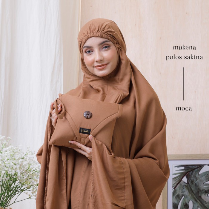 Mukena Dewasa Kerut Kening Premium Terusan Import Tali Belakang Bordir J9S6 Mukenah Jumbo Rukuh Kere