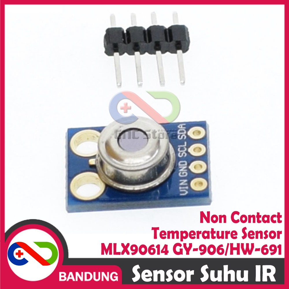 SENSOR SUHU IR NON CONTACT MLX90614 GY-906 HW-691 CONTACTLESS TEMPERATURE SENSOR MODULE