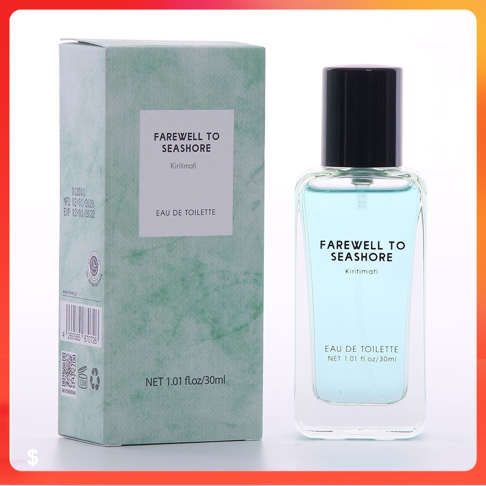 TERDEKAT MINISO Official Parfum Pria 30ml Farewell to Seashore Wanita Unisex Farfum Perfume EDP Taha