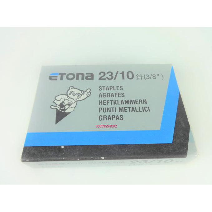 

Bagus Isi Stapler/Staples Etona No.23/10 Gilaa!!!