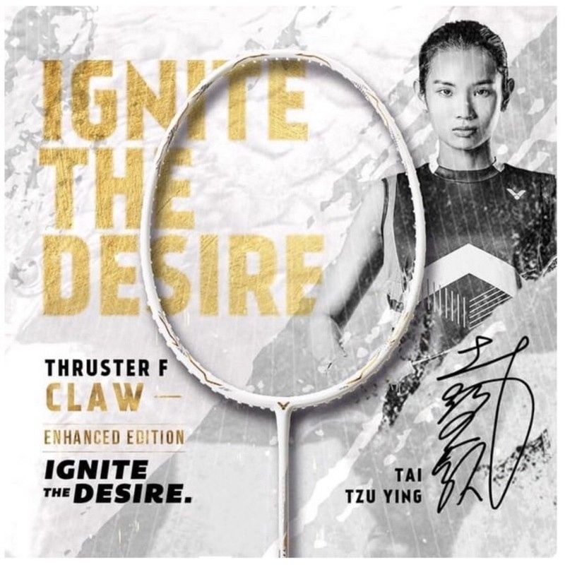 RAKET BADMINTON VICTOR THRUSTER F CLAW 30 Lbs