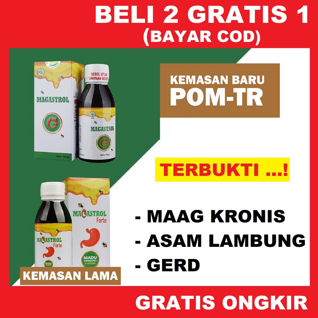 MAGASTROL FORTE OBAT ASAM LAMBUNG & MAAG KRONIS