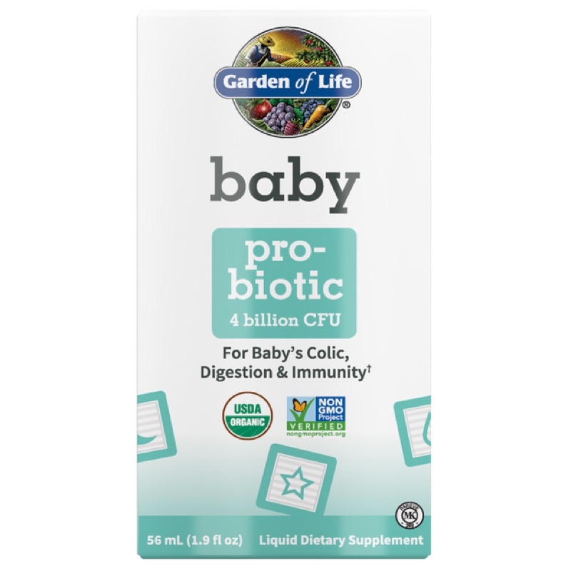 Garden of Life Baby Probiotic 4 Billion CFU 56 ml