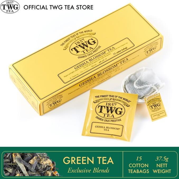 

[COD] TWG Tea Geisha Blossom Tea, Cotton Teabag [COD]