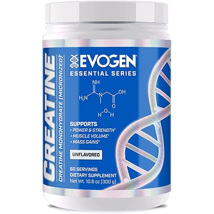 EVOGEN Creatine 300 Gram Creatine Monohydrate