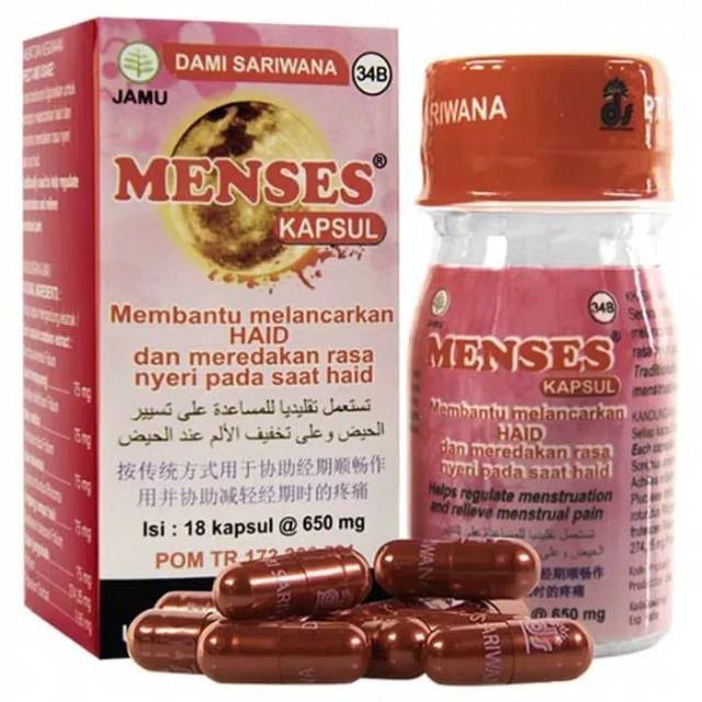 

Jamu Herbal Menses kapsul