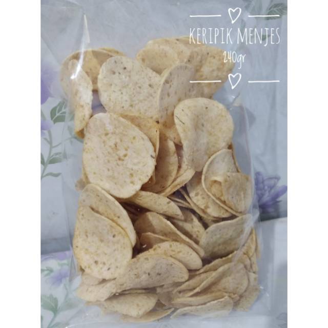 

Keripik menjes