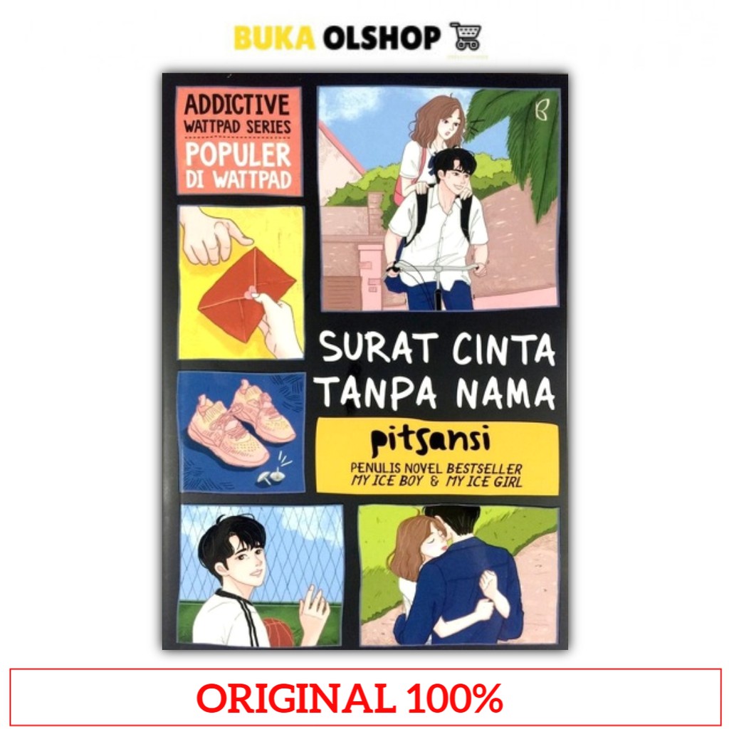 Novel Surat Cinta Tanpa Nama Pitsansi Addictive Wattpad Series