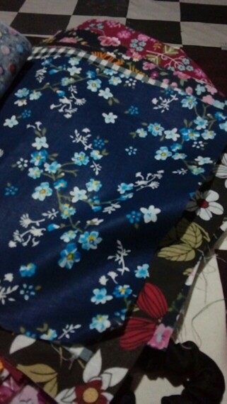 Kain Perca Katun Ukuran 25x20cm (paket) 1 Paket = 10 Lembar Kain