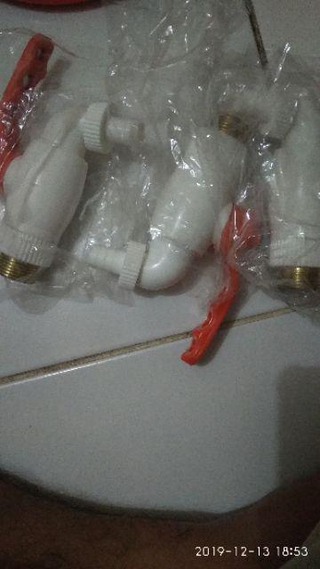 Kran Pvc Jumbo 3/4 Kran Taman Plastik Besar 3/4 Dim Kran Tembok Murah