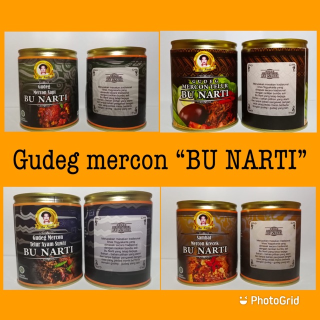 

Gudeg mercon bu NARTI