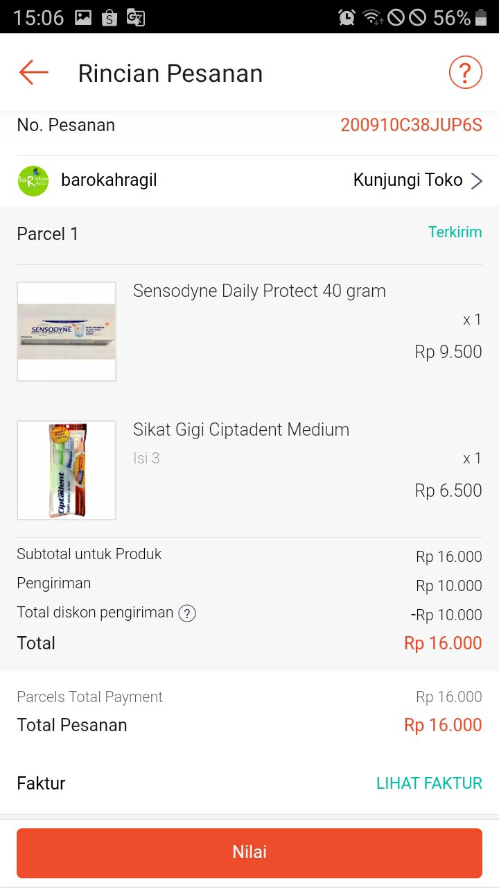 Sikat Gigi Ciptadent Medium