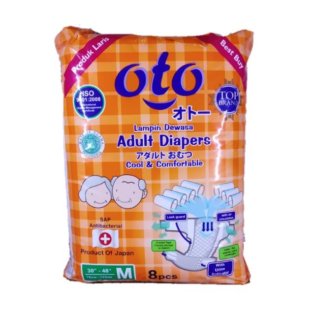 OTO ADULT DIAPERS M8