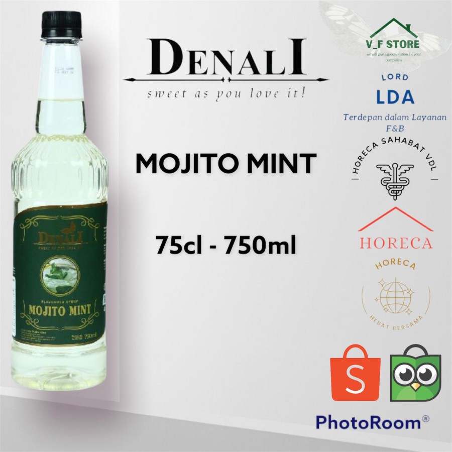 

Syrup Denali Rasa Mojito mint 750ml