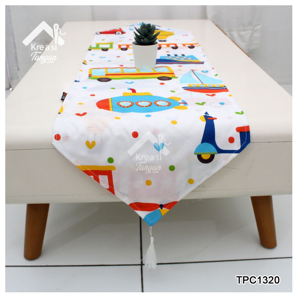 Taplak Meja / Table Runner Ukuran 105x30 - 150x35 TPC1323