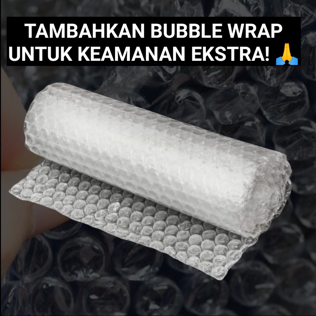 

Ekstra Bubble Wrap Untuk Packing Extra Aman