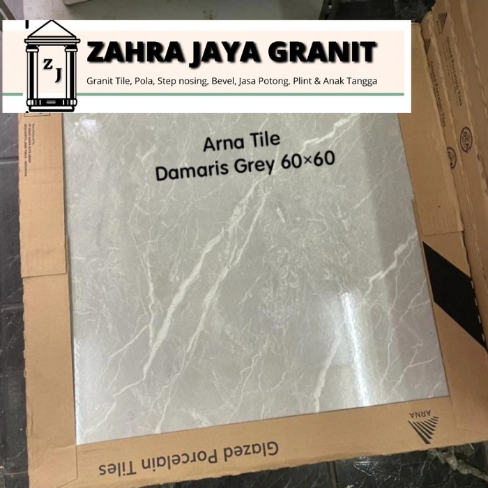 granit arna damaris grey 60x60 kw local polis