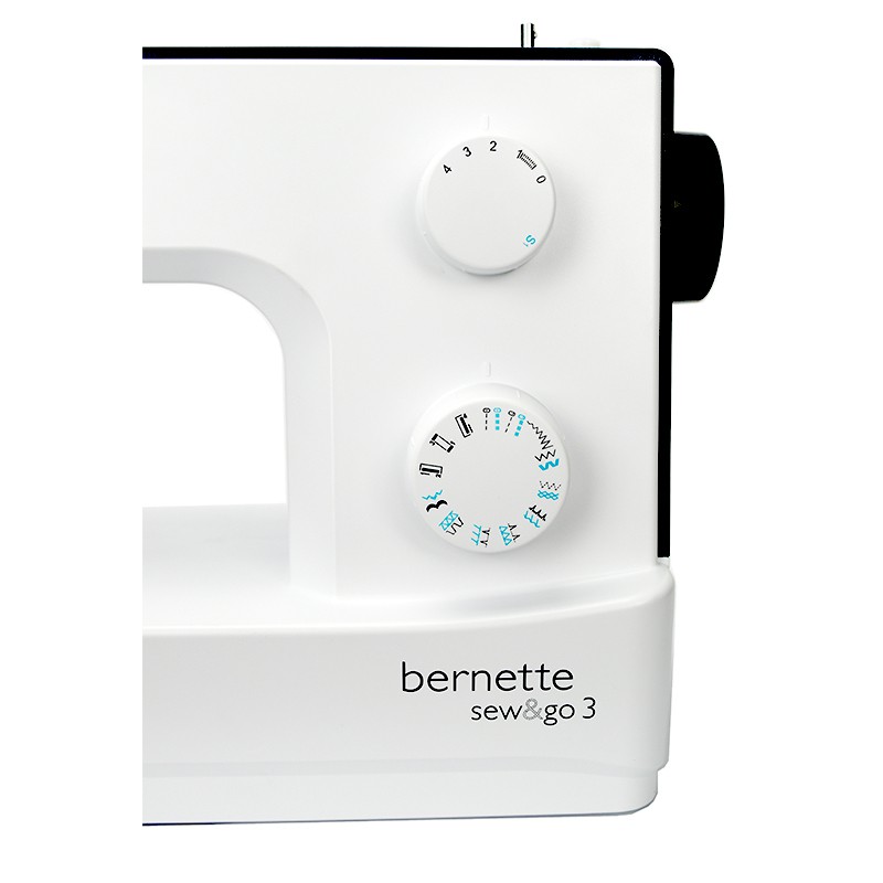 BERNINA BERNETTE Sew &amp; Go 3 Mesin Jahit Portable Multifungsi