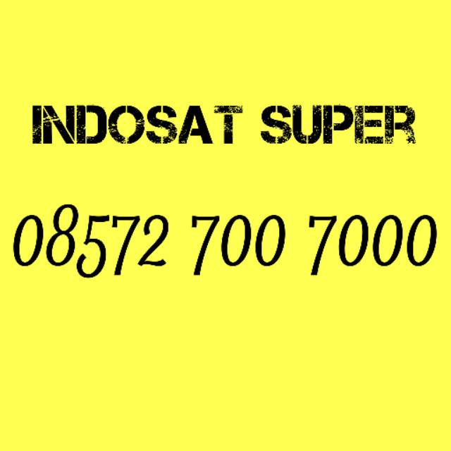 Nomor Cantik Indosat Im3 4G 08572 700 7000