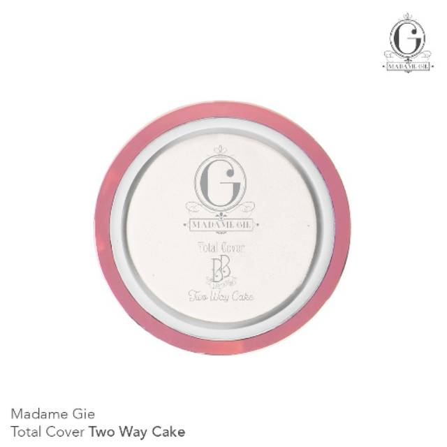 MADAME GIE Total Cover BB Two Way Cake - Tersedia bentuk Refill