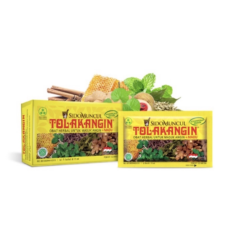 Tolak angin cair 15 ml ( PER SACHET ) meredakan masuk angin