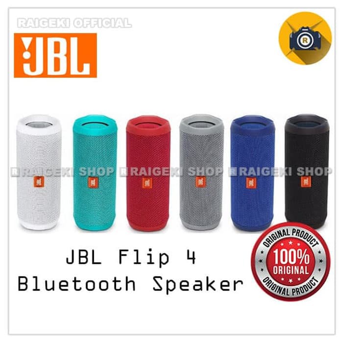 PROMO.. JBL Flip 4 Wireless Portable Bluetooth Speaker