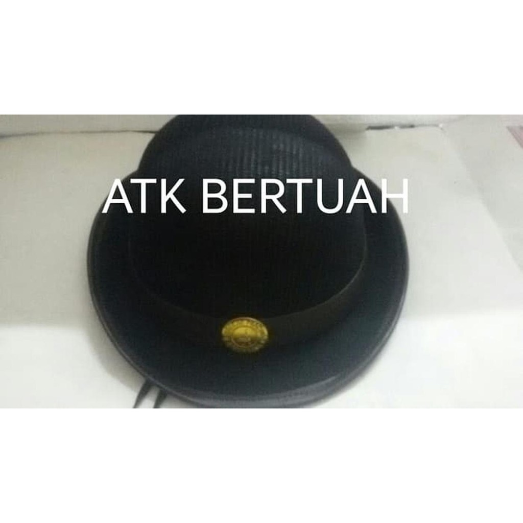 TOPI KOBOI PRAMUKA BONI LAKEN JARING RAJUT JALA CEWEK PEREMPUAN bergaya