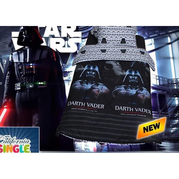 Bedcover California 120 X 200 Darth Vader Single Size