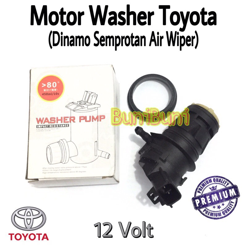 Motor / Dinamo Washer Semprotan Air Wiper Depan &amp; Belakang Toyota Avanza Innova Rush Xenia