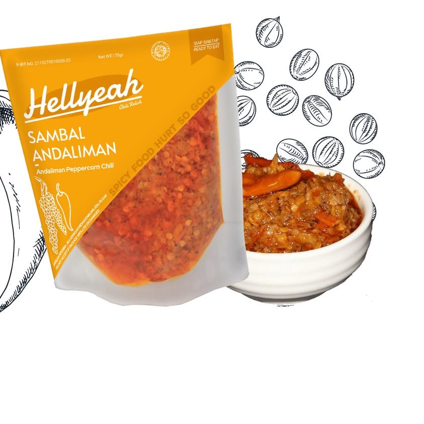 

☆ Hellyeah Sambal Andaliman 170 gram ➲