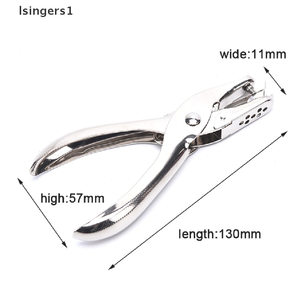(lsingers1) Alat Pembolong Kertas Satu Lubang Ukuran 3mm Untuk Kerajinan Tangan DIY