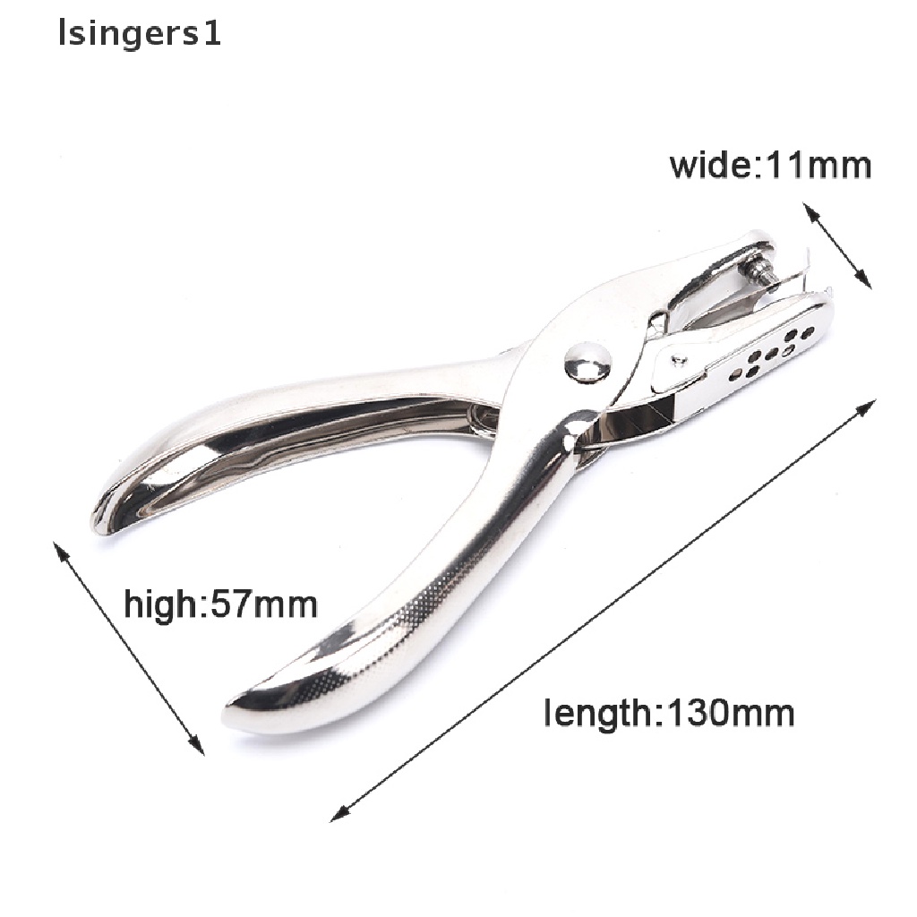 (lsingers1) Alat Pembolong Kertas Satu Lubang Ukuran 3mm Untuk Kerajinan Tangan DIY
