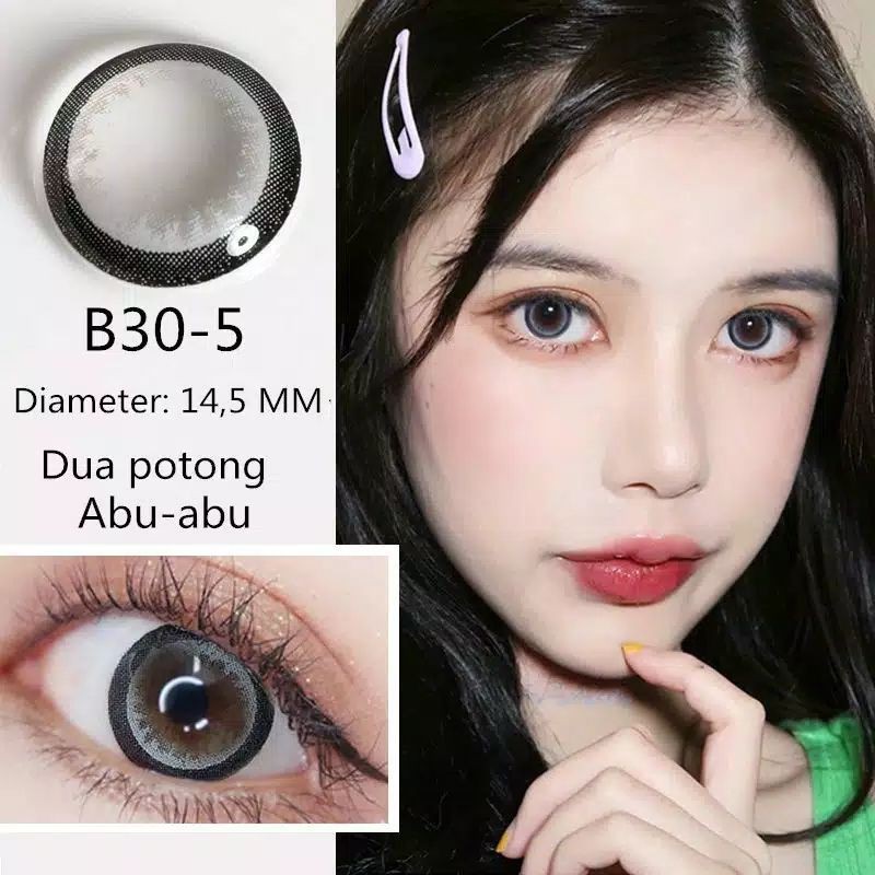 Softlens Black ring B30-5 B30-1 / normal/Minus