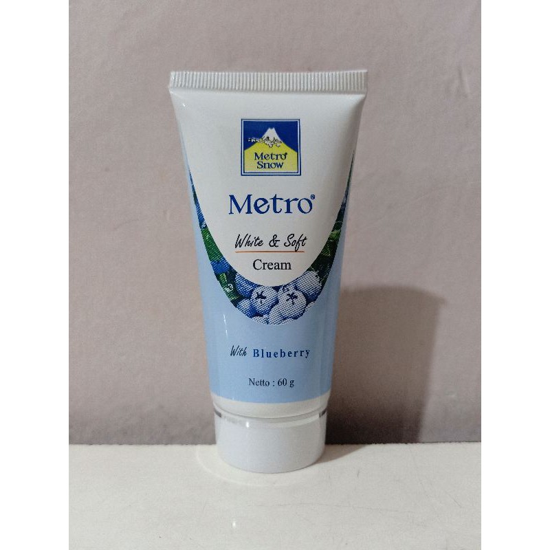 Metro White &amp; Soft cream 60gr