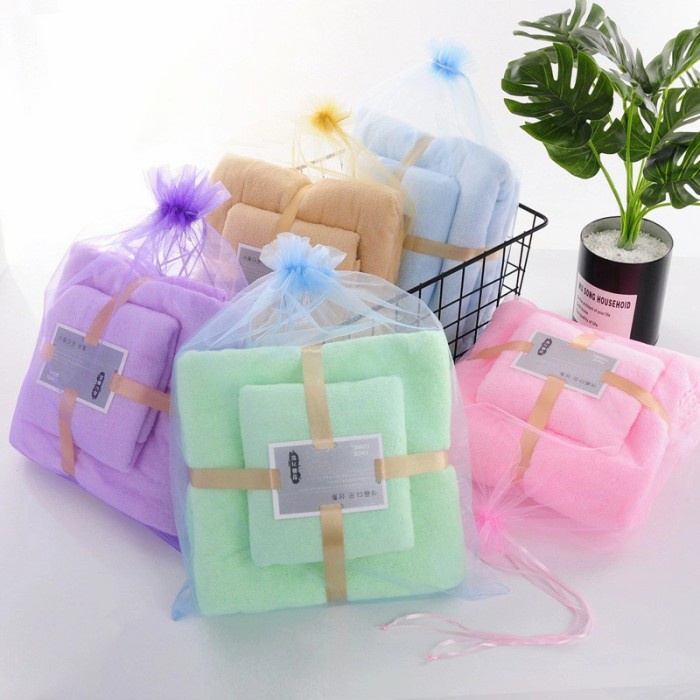 Handuk Set 2 IN 1 Serbaguna / HANDUK HAMPERS 2 IN 1 HALUS LEMBUT HAMPER SOUVENIR TEXTILE BOUTIQUE