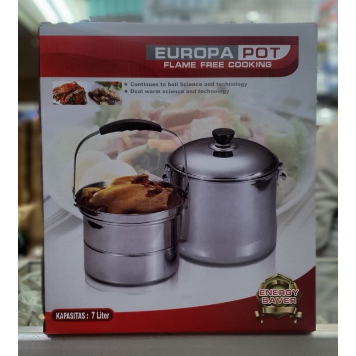 Panci Europa pot /Panci Masak Hemat energi/Panci ajaib/panci stainless steel