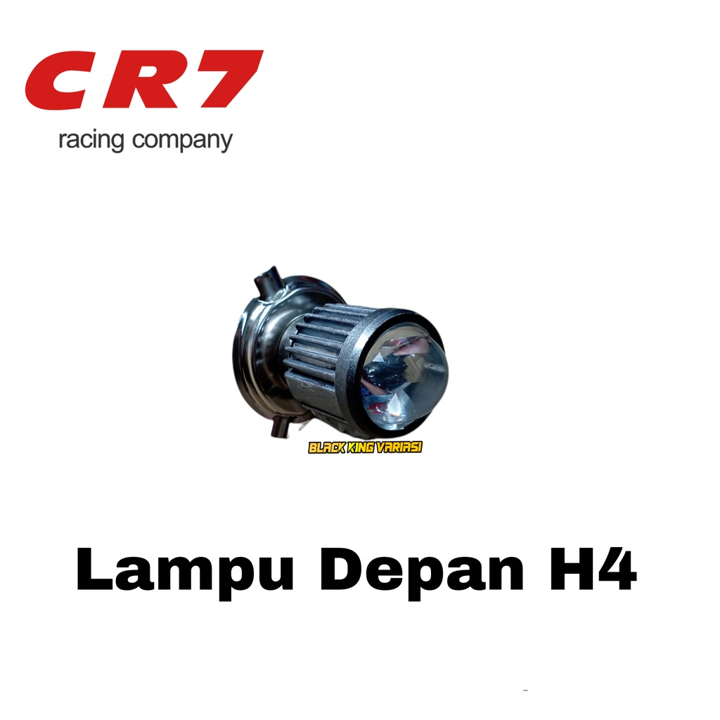 Lampu Depan Led CR7 Lampu Depan Utama Motor H4 Laser H4 LED Lamu Depan Sepeda Motor Lampu Laser Utama