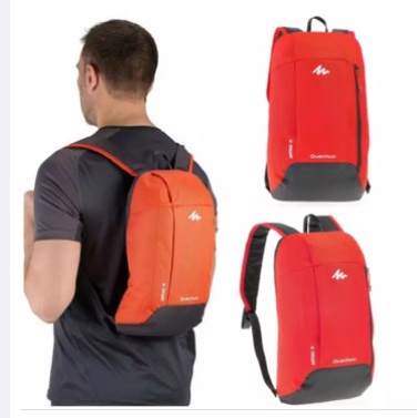 TAS MURAH SPORT|TAS SEPATU FUTSAL|DAYPACK|TAS SEKOLAH ANAK 10L-OREN HITAM