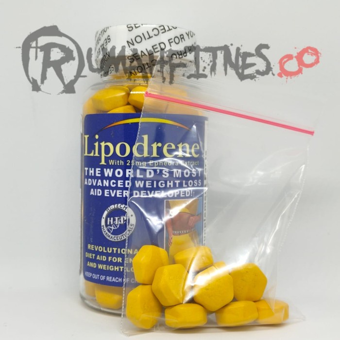ORIGINAL LIPODRENE FAT BURNER ECERAN 30 KAPSUL