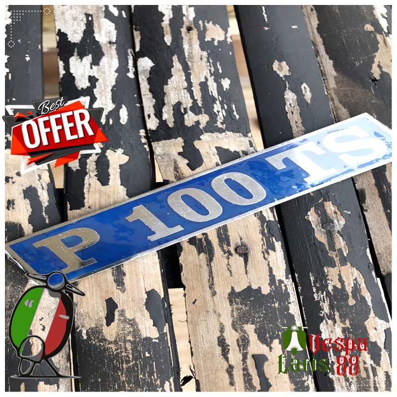 Emblem Tempong Vespa P100TS