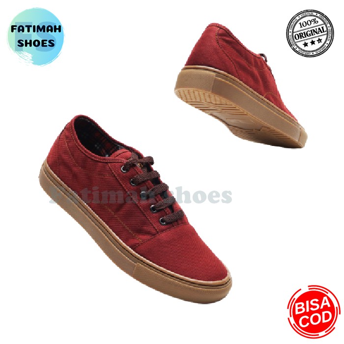 FATIMAHSHOES - Sepatu Casual Pria Termurah Original Handmade Shoes Sepatu Sneakers Pria Sepatu Cowok Sepatu Snekers