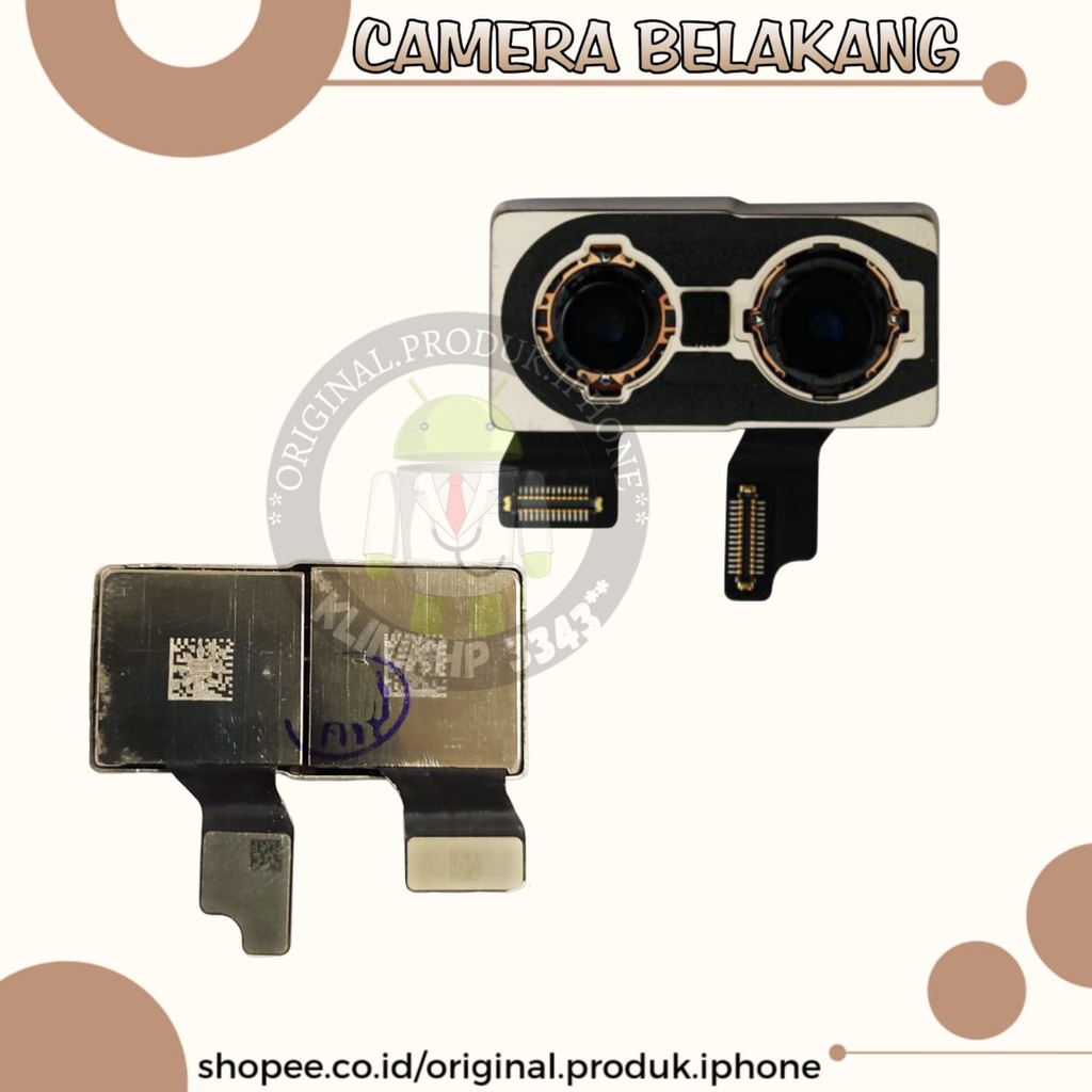 KAMERA BELAKANG COPOTAN XS MAX/XS ORIGINAL COPOTAN