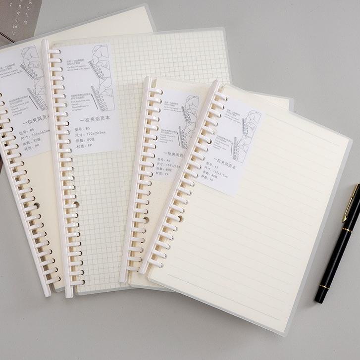 

Promo FZW Notebook Spiral Hard cover plastik A5/B5 all Varian (Garis/Dote/Grid/Polos) Y46 Paling Popular