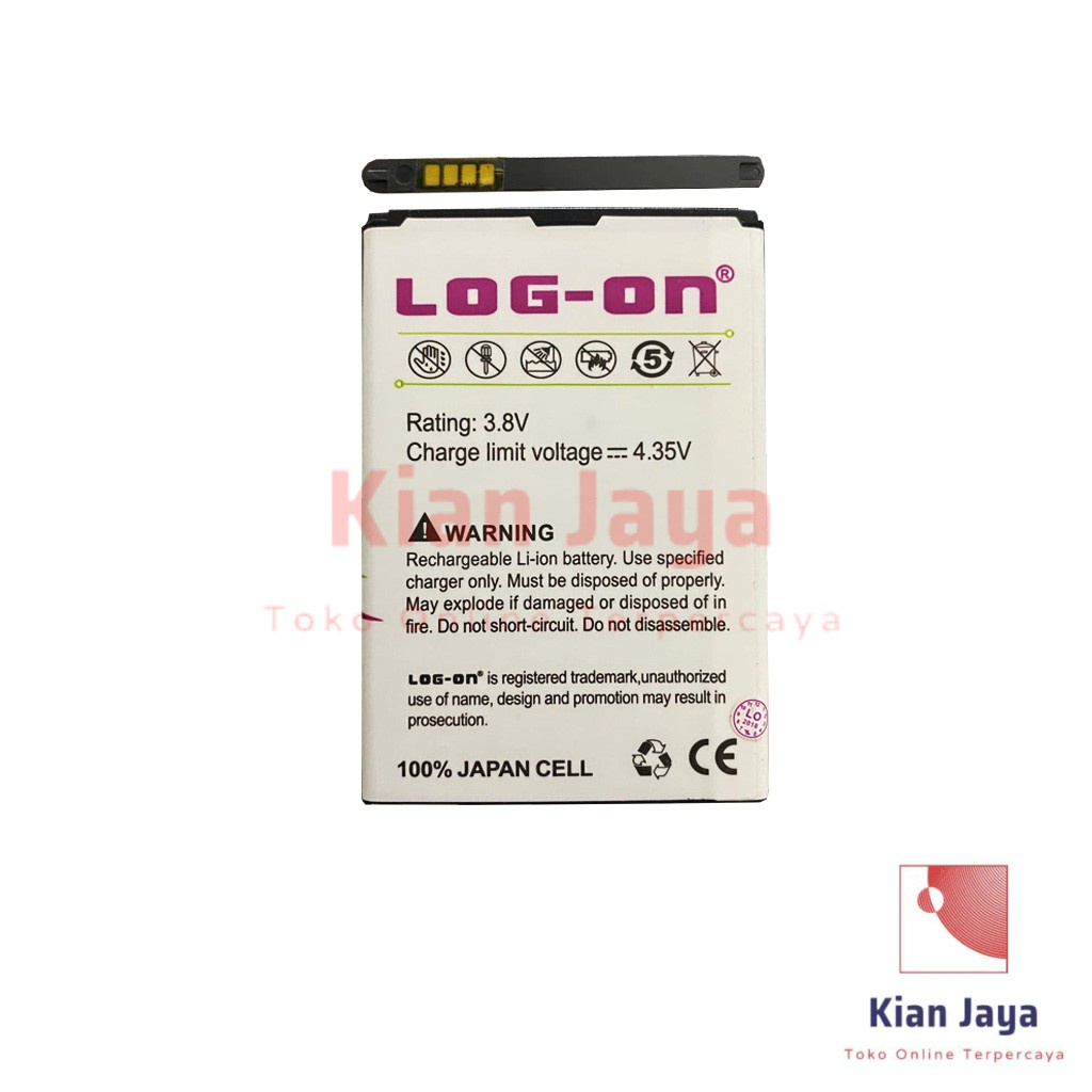 Baterai Double Power Log-on Hp LG Optimus G Pro Lite BL-48TH Batre Batrai Battery Original BL48TH Logon