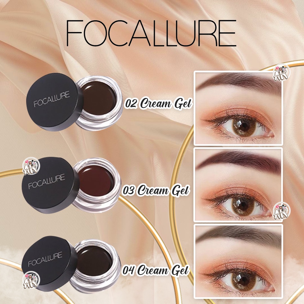 FOCALLURE MAKEUP SERIES ( EYEBROW CREAM / EYEBROW POWDER / EYESHADOW 9 COLORS / LOOSE POWDER )