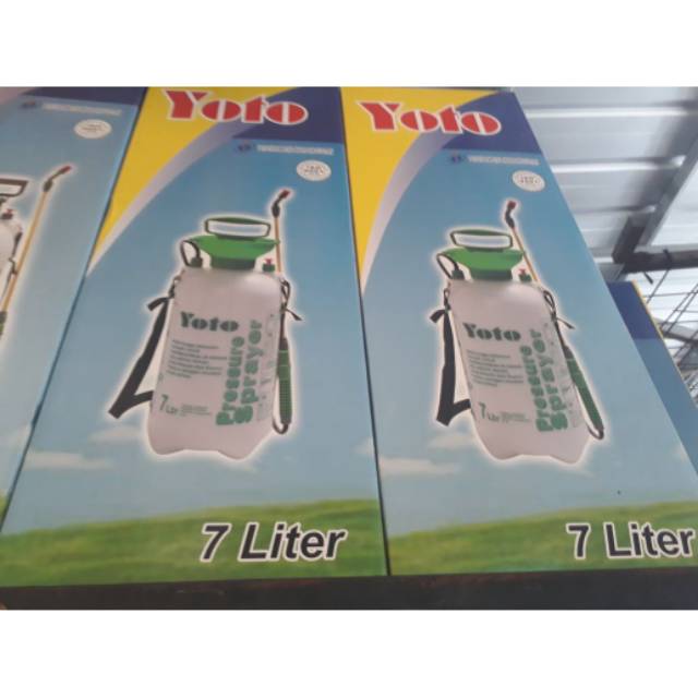 Pressure sprayer YOTO 7 liter (penyemprot tanaman bertekanan)