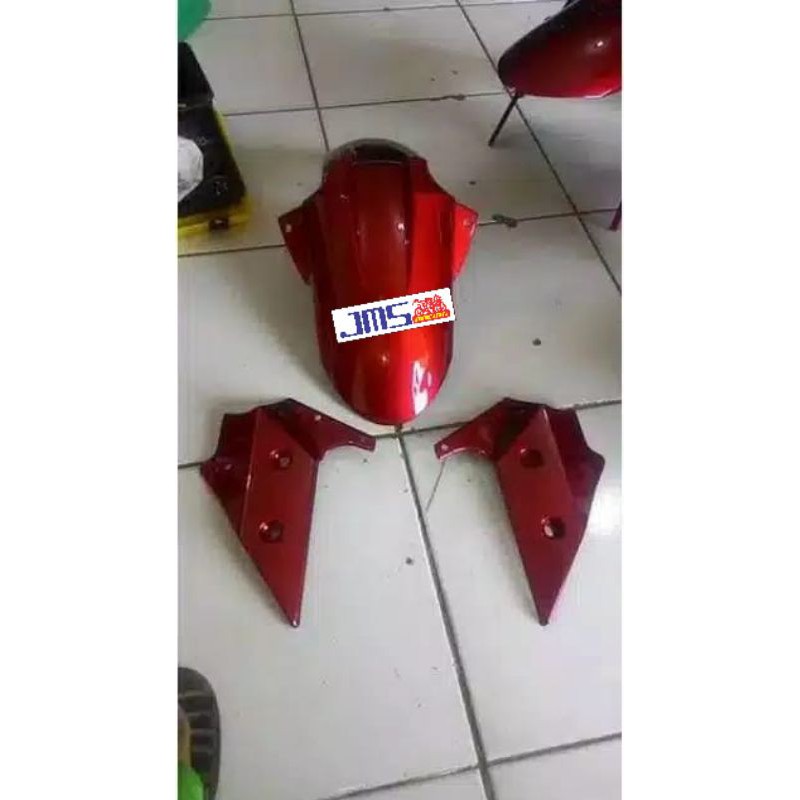 spakboard depan model ninja 250 fi plus breket dan baut paket universal vixion byson mx cb r15 gsx mx