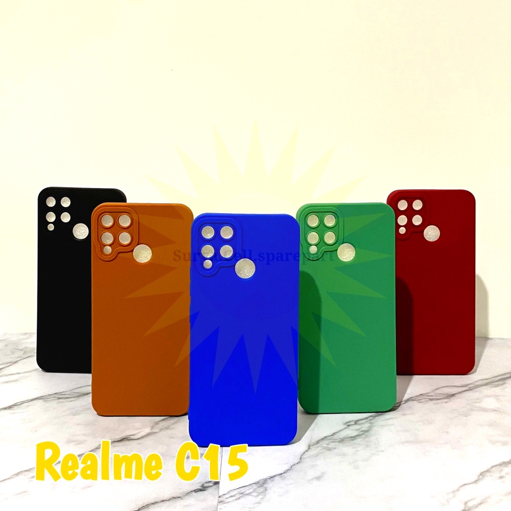 Case Slim Matte Pro Camera Realme C15 - SC