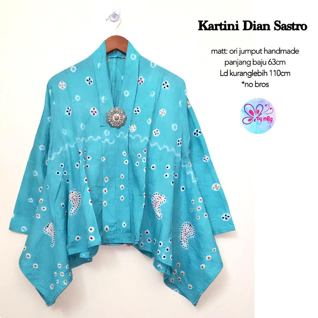 Blus Batik Kartini Jumput Dian Toska